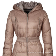 Outdoors Elegant Factory Price Woman Winter Coat 2016